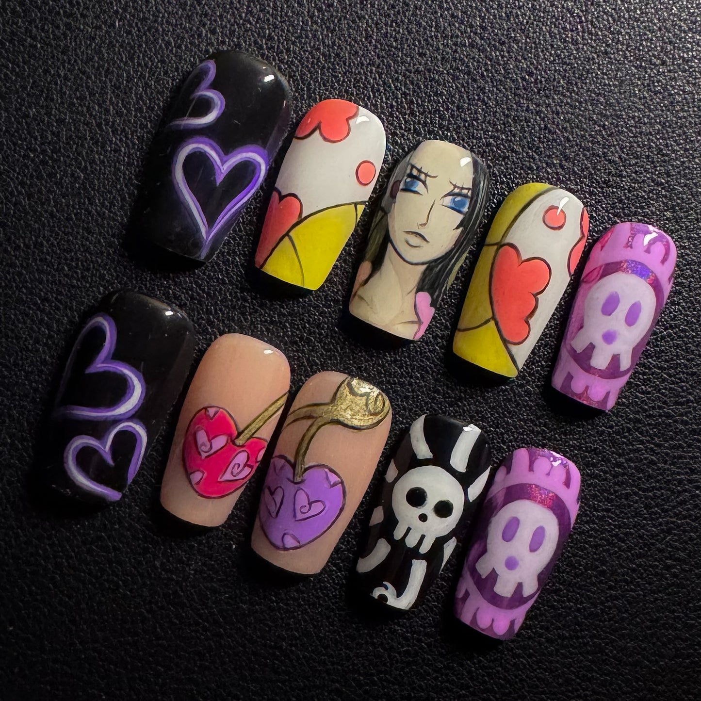 ANIME CUSTOM SET - HAND PAINTED
