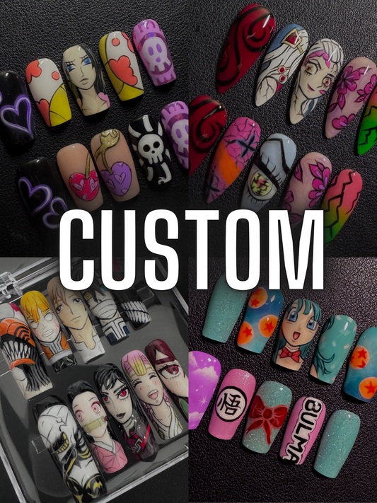 ANIME CUSTOM SET - HAND PAINTED